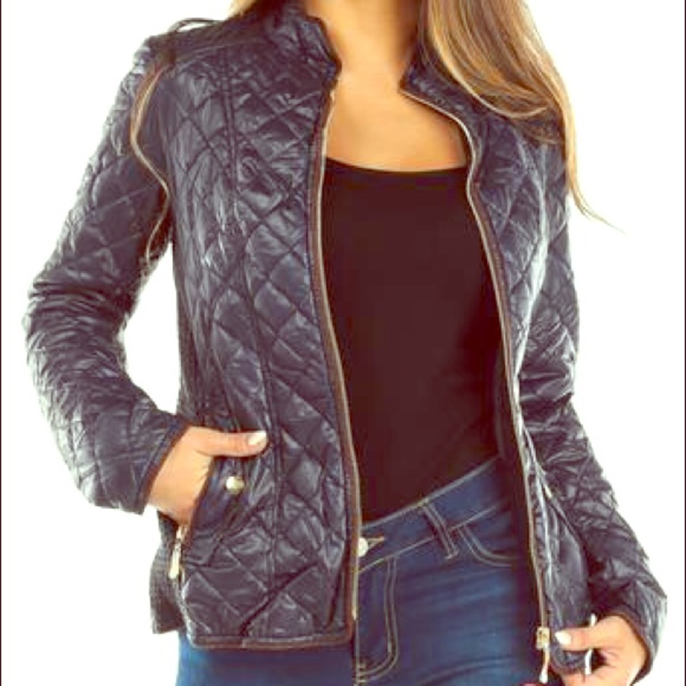 Navy Bomber Jacket NWT